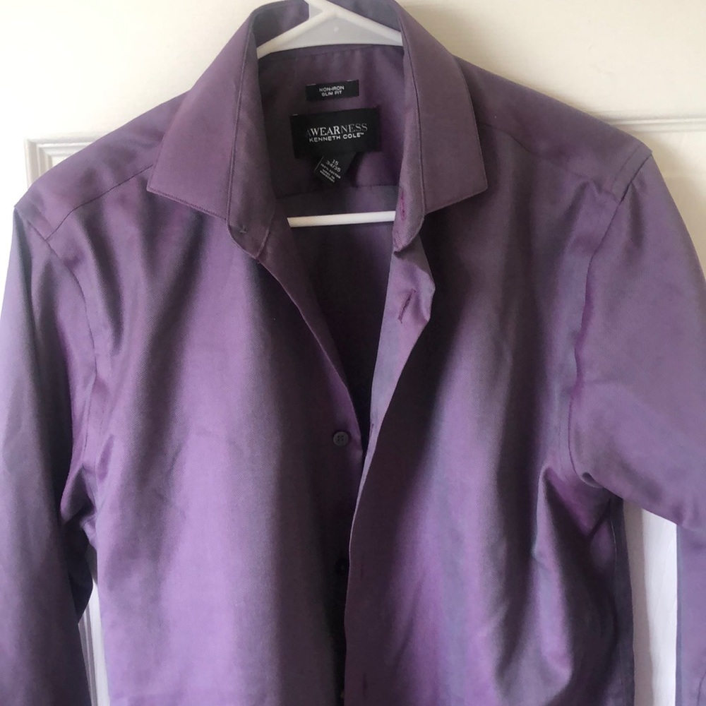 Purple men shirt